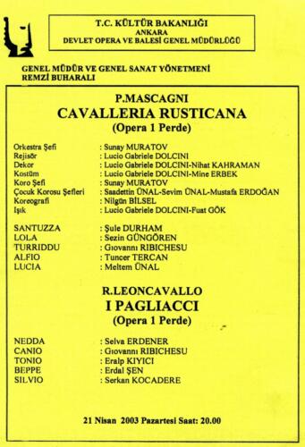 Locandina I Pagliacci Ankara_Giovanni Ribichesu